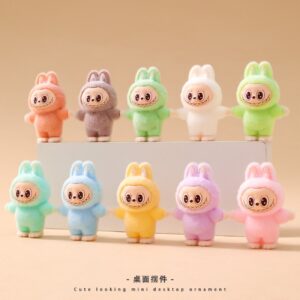 Flocked elf - ornament [randomly sent in sets] / Must order in multiples of the full set quantity. orders not meeting this requirement will be shipped randomly by the system
