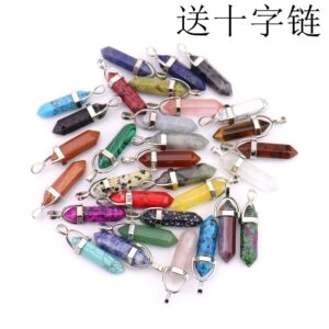 oly-796ecdc90260c2dcb8cf8513a470620d Wholesale Trendy Leaf Pendant Necklace - Handmade Semi-Precious Stone Adjustable Chain Jewelry Accessory