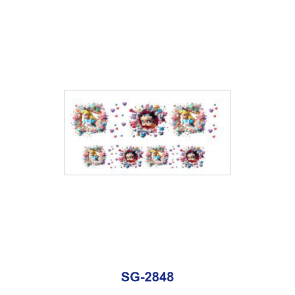 Wholesale 8pcs Teacher School Stationery Mixed Print 3oz Cup Stickers Wrap OLY Exclusive