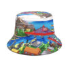 oly-799304fc9e497d86aba3ee1f83c73b66 Wholesale Print Fisherman Hat Sun Protection Casual Cap