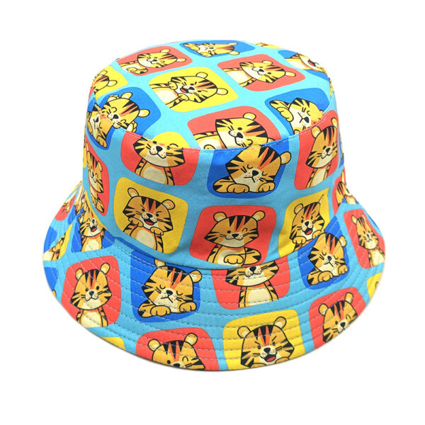 oly-79ae527fdf03a230e9dad3b2bcb2cca3 Wholesale Trendy Reversible Tiger Bucket Hat Sun Protection Casual Outdoor Hat for Resale