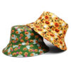 Wholesale Fashion Cartoon Pumpkin Double Sided Fisherman Hat Sun Protection for Men