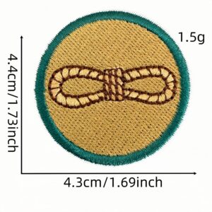 Cartoon round cloth patch 12#