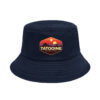 Wholesale Trendy Sunrise Print Fisherman Hat Unisex Sun Protection Outdoor Dome Hat Short Brim Black Resale Accessory