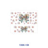 Wholesale 8pcs Cute Bow Design Mini Cup Keychain Sticker