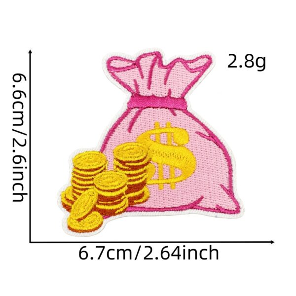 Wholesale Pink Cowgirl Cloth Patch Embroidered Sticker for Party DIY Accessory Gift Resale