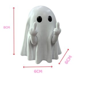 Middle finger ghost 8*6*6