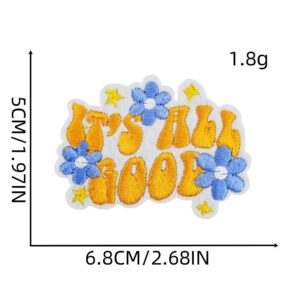 Colorful english text stickers 4#