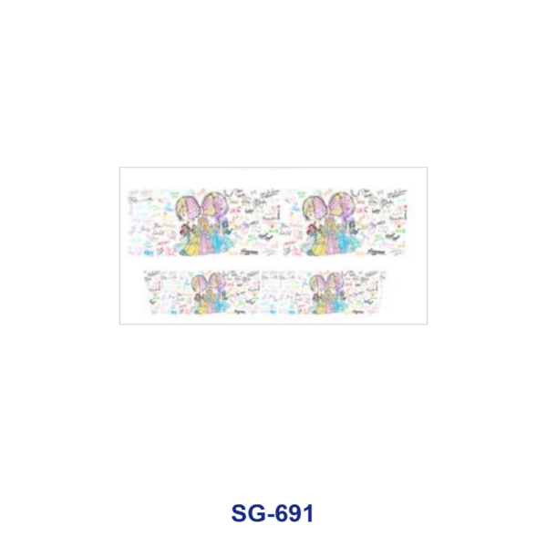 Wholesale 8pcs Lovely Lazy Bear Doodle 3oz Tumbler Stickers Wrap OLY Exclusive