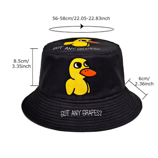 Wholesale Little Yellow Duck Bucket Hat Chic Outdoor Sun Protection Fashion Accessory