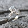 oly-7a3e18596dcc1c2464be8255f7361291 Wholesale Silver-Tone Alloy Skull Ring Vintage Halloween Women's Jewelry Fashion Accessory Boutique Resale