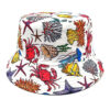 Wholesale Double Sided Bucket Hat with Cartoon Animal Pattern Sun Protection Outdoor Trendy Resale