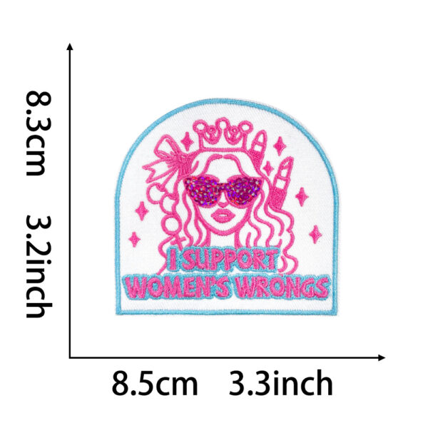 oly-7a47246e08f09e81f9d983e7998be5d4 Wholesale Polyester Glitter Alphabet Letter Embroidered Iron-On Patch DIY Craft Supply