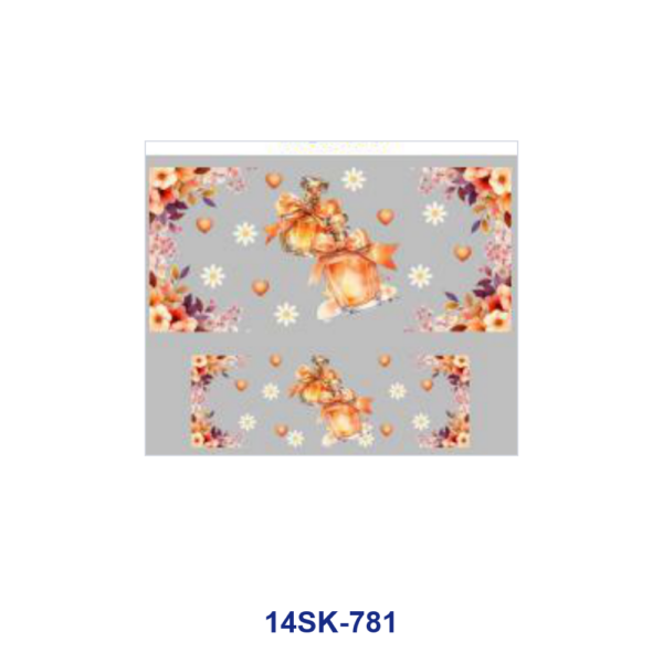 oly-7a4bbffa348f541eaeb8a0081695197d Wholesale 2/4/8pcs Watercolor Floral Fruit Print Mini Cup Keychain Sticker