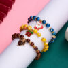oly-7a4e72787aa1e0ebd09bae32eda9cc7e Wholesale Christmas Bracelet Set 3 Pack Alloy Bead Charms for Holiday Gift or Boutique Resale