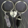 Wholesale European Style Crystal Keychain Key Ring Fashion Accessory for Boutique Resale