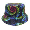Wholesale Colorful Tie Dye Double Sided Bucket Hat Sun Protection Fashion Everyday Hat