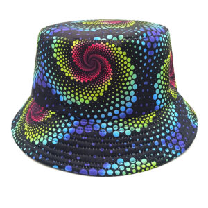 Wholesale Colorful Tie Dye Double Sided Bucket Hat Sun Protection Fashion Everyday Hat