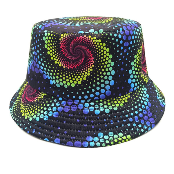 Wholesale Colorful Tie Dye Double Sided Bucket Hat Sun Protection Fashion Everyday Hat