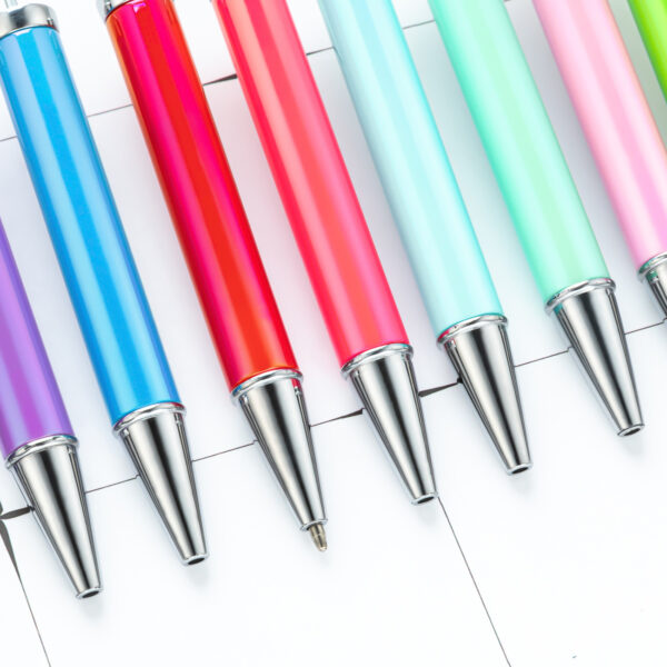 oly-7aa34b770cecc97741dfecb4a74cd719 Wholesale Gradient Beaded Ballpoint Pen Plastic DIY Creative Pen for Office Decor Gift Resale