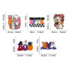 Wholesale Party Halloween Embroidered Patch Pumpkin Boo Letter Iron-On Applique for Costume DIY Accessory