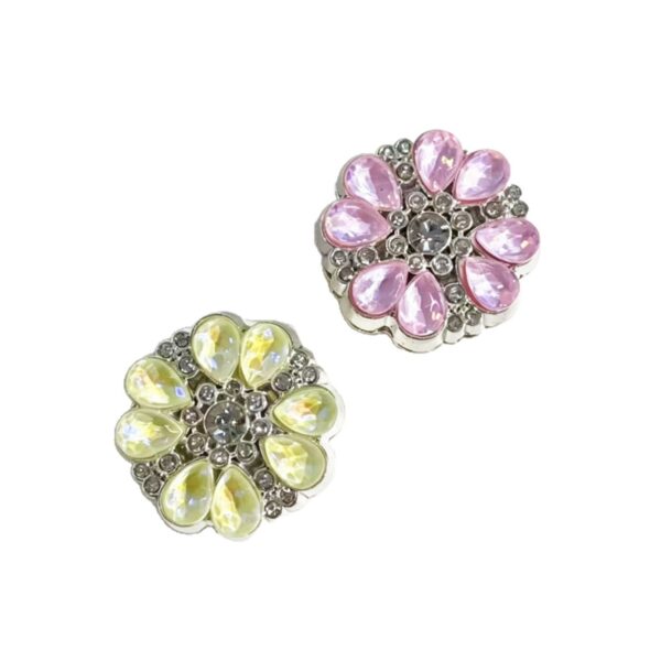 oly-7ae301744caf95f48a3df0707ddb6e10 Wholesale Alloy Double Sided Flower Pot Beads DIY Phone Strap Keychain Bag Charm Fashion Accessory for Boutique Resale