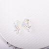 oly-7ae48940748eb0dd09981947f645d80a Wholesale Bow Tie Butterfly Knot Acrylic Loose Beads Transparent UV Plated for DIY Phone Chain Making