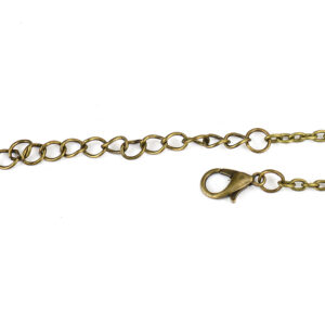 Ancient bronze chain 47 5cm