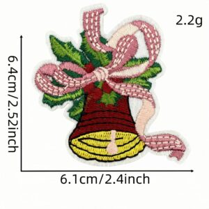 Christmas cloth stickers 15 #