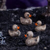 Wholesale Cartoon Skull Duck Resin Ornament – Halloween Decorative Accent for Party and Home