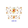 Wholesale 2/4/8pcs Cute Honey Bear Mini Keychain Sticker OLY Exclusive