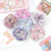 Wholesale JK Plaid Pig Intestine Hair Tie Fashion Hair Accessory Chic Everyday Wear for Boutique Resale