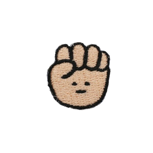 Wholesale Polyester Thread Embroidered Cartoon Bear & Pink Rabbit Patches, Fashion Accessory for Clothing, Resale