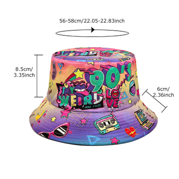 oly-7b2023d9ea5b3fe57c903446a00097ba Wholesale 90s Retro Purple Reversible Bucket Hat Sun Protection Trendy Accessory for Women