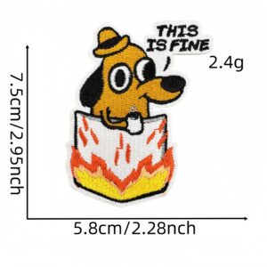 Cartoon animal cloth stickers 16#