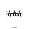 oly-7b3801c4fa3c82908437253a104a59a2 Wholesale 5pcs Winter Christmas Snowman Multi Style Mixed Decor Prints 16oz Cup UV DTF Wraps