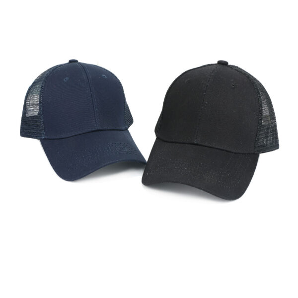 Wholesale Minimalist Baseball Cap Black Breathable Summer Hat Everyday Wear Boutique Resale