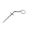 oly-7b4d1b08b883d721245f3cba7f51704a Wholesale Gothic Silver Keychain, Trendy European Style Alloy Key Ring, Fashion Accessory for Everyday Use