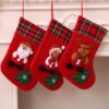 oly-7b71fb4c84aaf380a083fbf20e080792 Wholesale Christmas Stocking Medium Plush Hanging Ornament for Holiday Home Decor