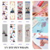 oly-7b7590621fe8267aa245606c0d5fc36b Wholesale 2/8/16pcs UV DTF Stickers Cute Off Road Buggy Cartoon Floral Candy Decor Series Pen and Bookmark Stickers OLY Exclusive