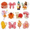 oly-7b9ea0c60b8a8ae383d85f9cd8724378 Wholesale Polyester Iron-on Patches Fairy and Animal Designs for Clothing Bag Decoration Fashion Accessory
