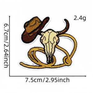 Denim cloth stickers 11#