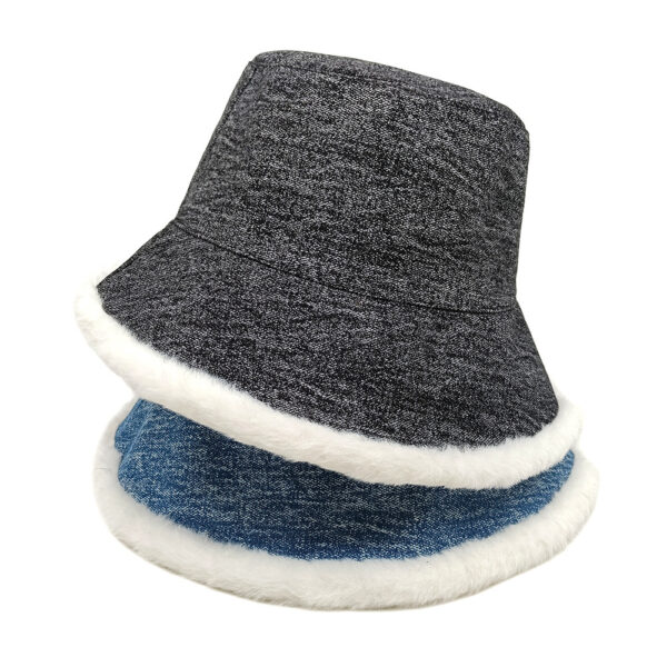 oly-7ba7687eb13e646ac2039b3c61b98c87 Wholesale Fashion Double Sided Rabbit Fur Fisherman Hat for Women Winter Casual Cute Hat Boutique Resale