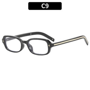 C9-black frame white film