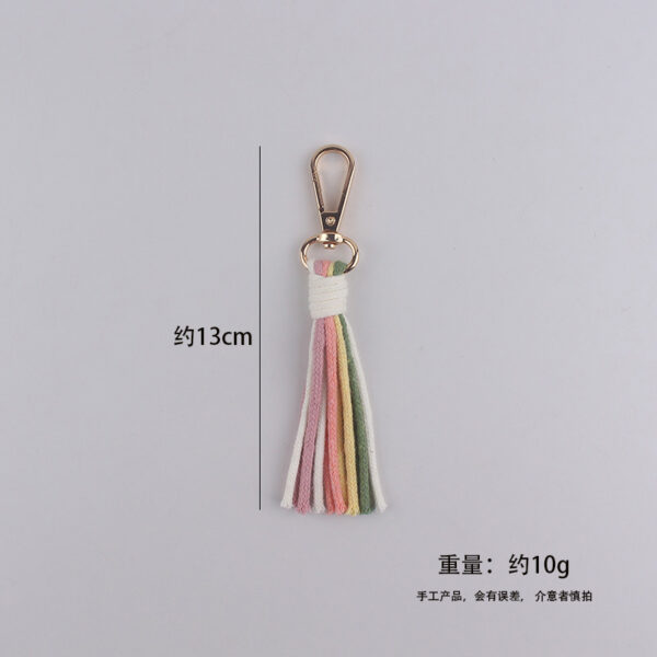 Wholesale Bohemian Tassel Keychain Fashion Accessory for Everyday Use Gift