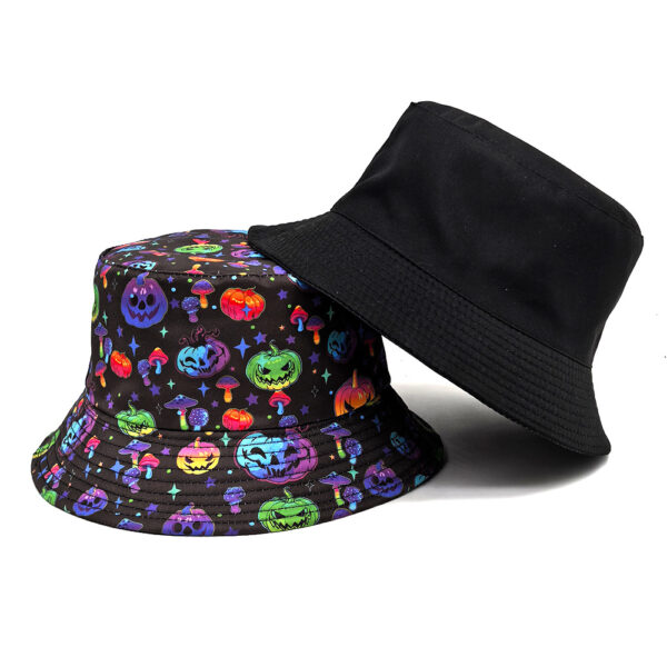 oly-7be8b5f09a6fab7b31a7528f5cd658b1 Wholesale Trendy Pumpkin Lamp Cartoon Bucket Hat Sun Protection All Season Hat