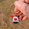 oly-7bec52da3a1db54212da4d3f8a728c99 Wholesale Lovable Potted Bow Keychain Trendy Car Key Accessory, Cute Gift for Women, Boutique Resale