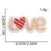 Wholesale Valentine's Day Embroidered Patch Love Hearts Balloons Puppy Cute Decorative Accessory for Women Clothing Gift
