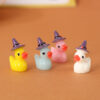 Wholesale Resin Halloween Witch Duck Ornament - Decorative Figurine for Gift and Home Decor