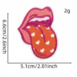 Pink series cloth sticker 9#